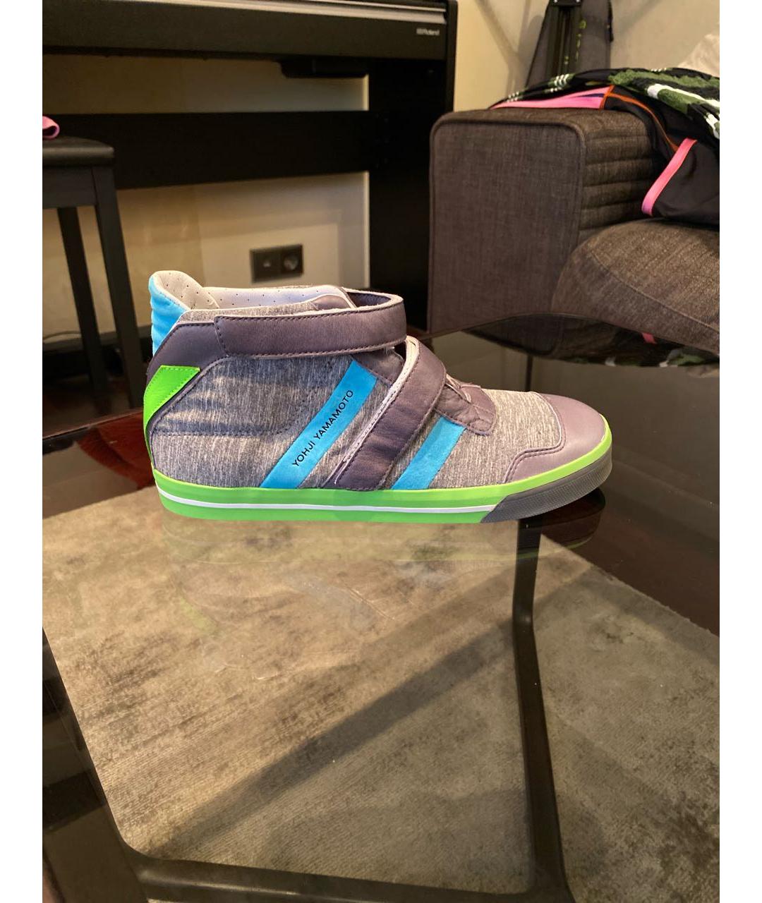 Y-3 Антрацитовые кеды, фото 9