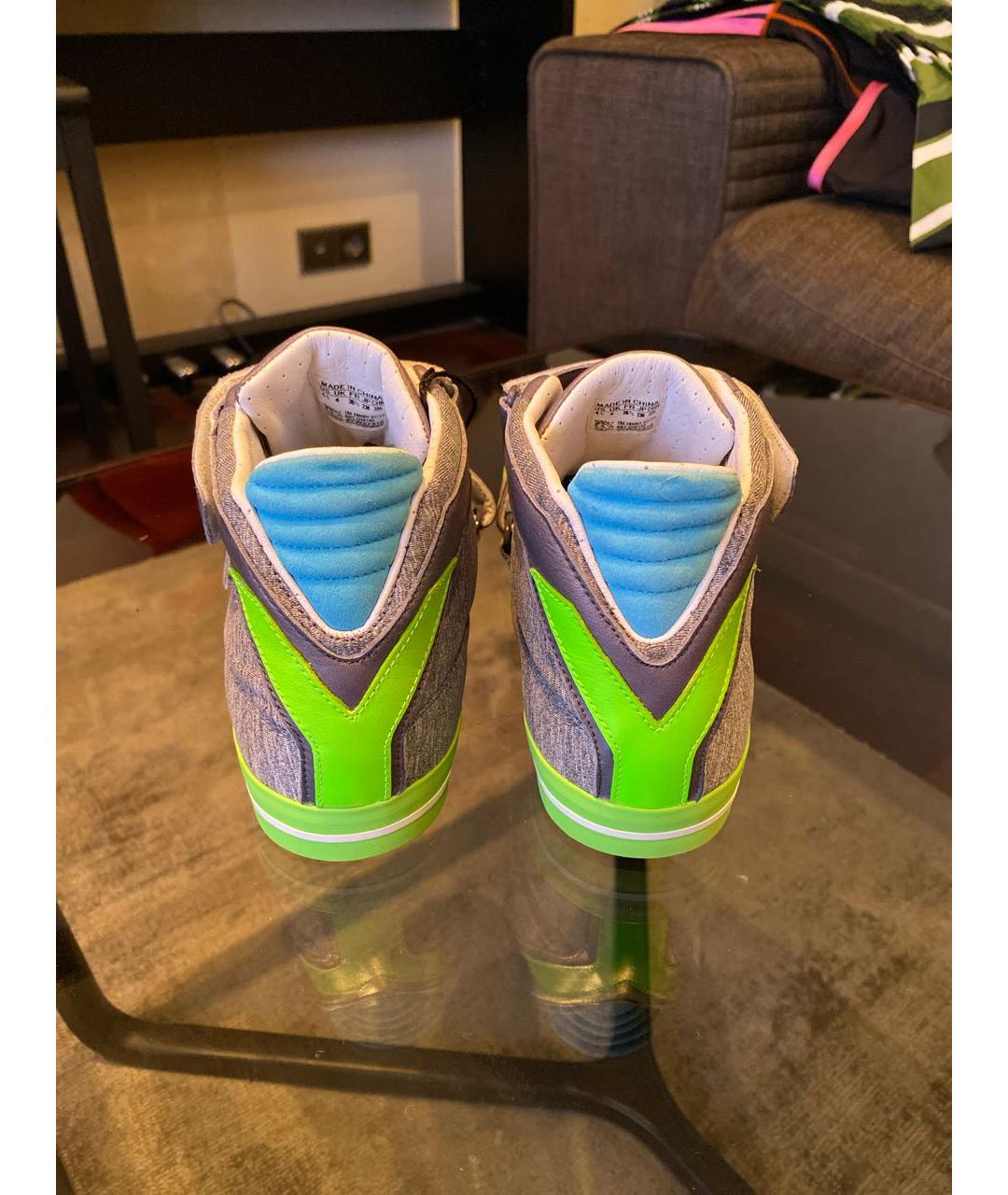 Y-3 Антрацитовые кеды, фото 4