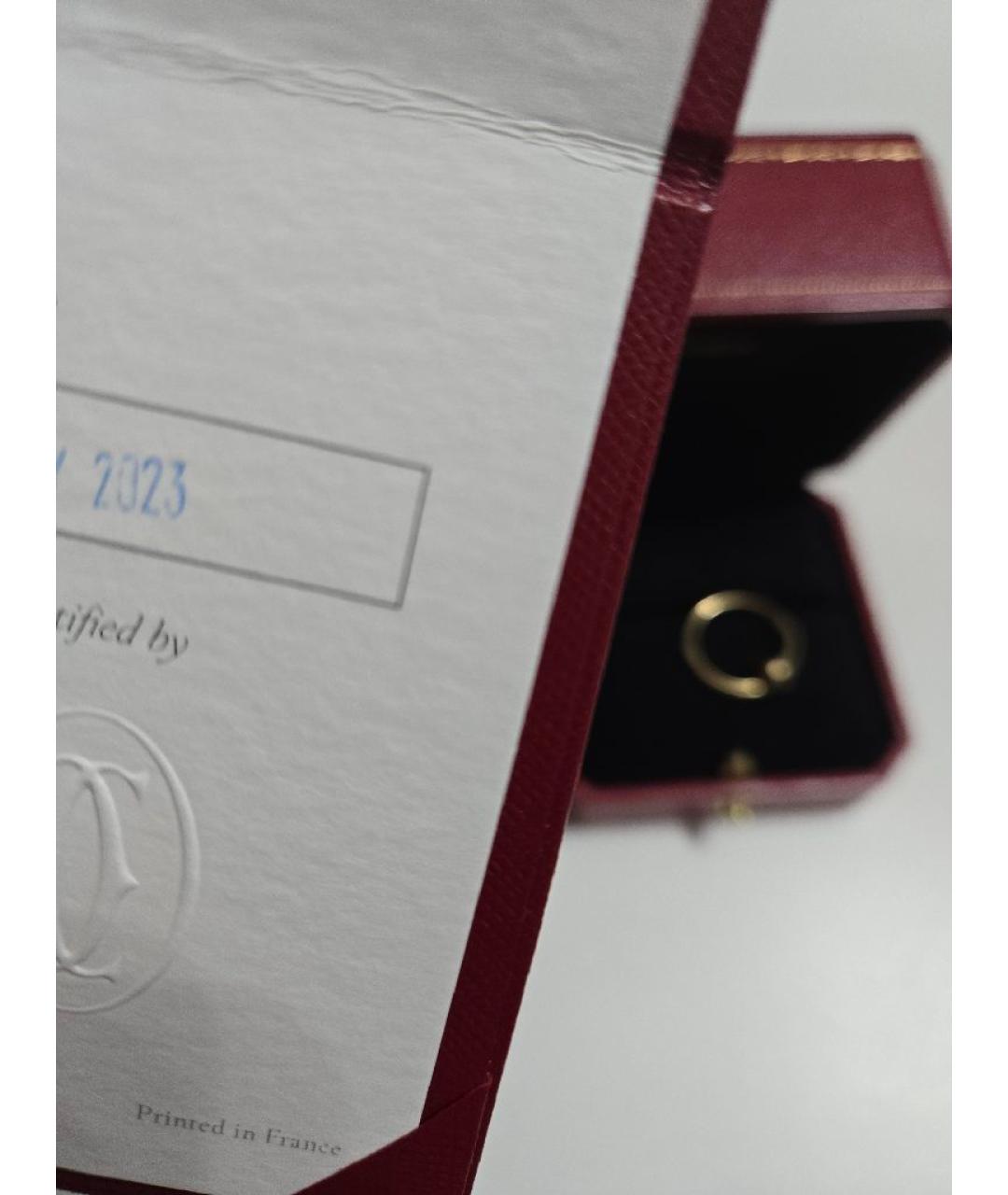 CARTIER Золотое кольцо из желтого золота, фото 5