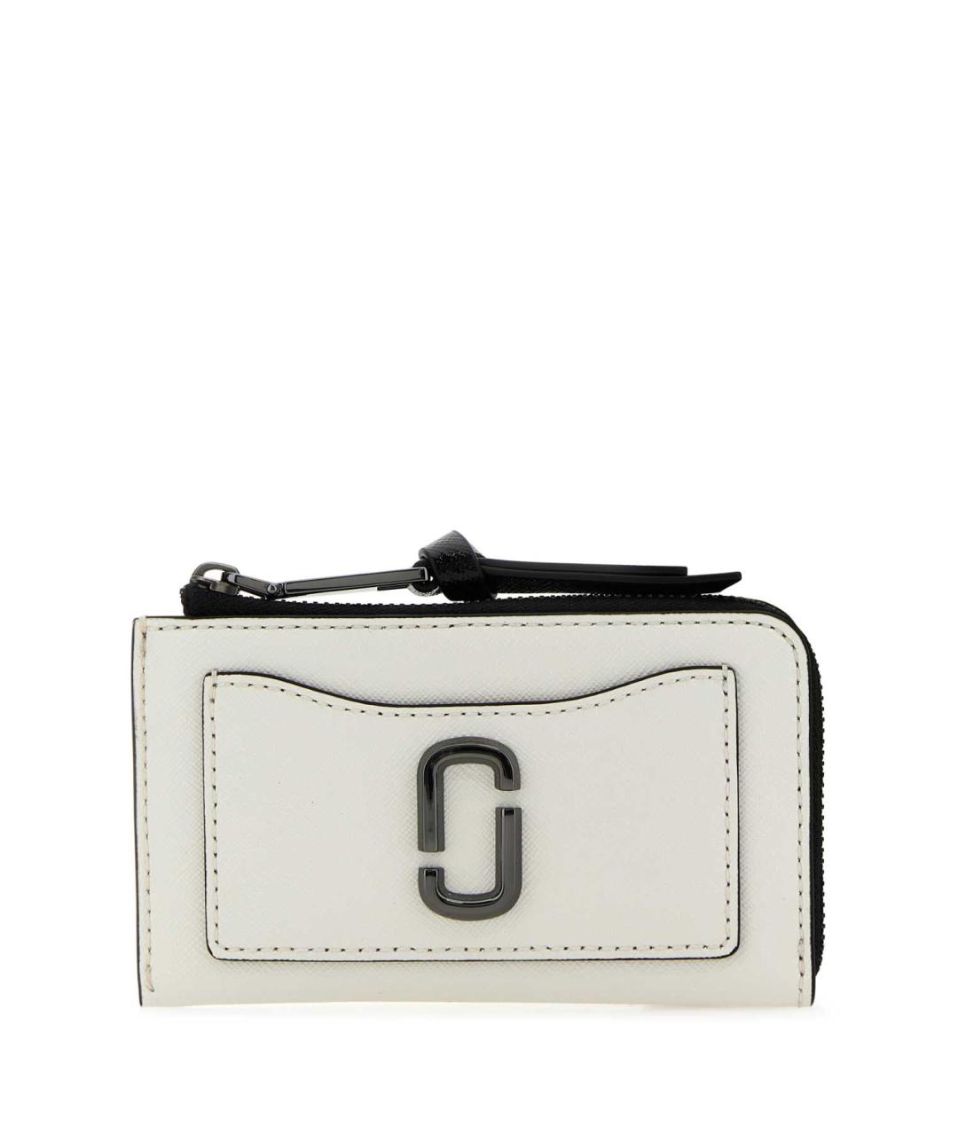MARC JACOBS Белый кожаный кошелек, фото 1