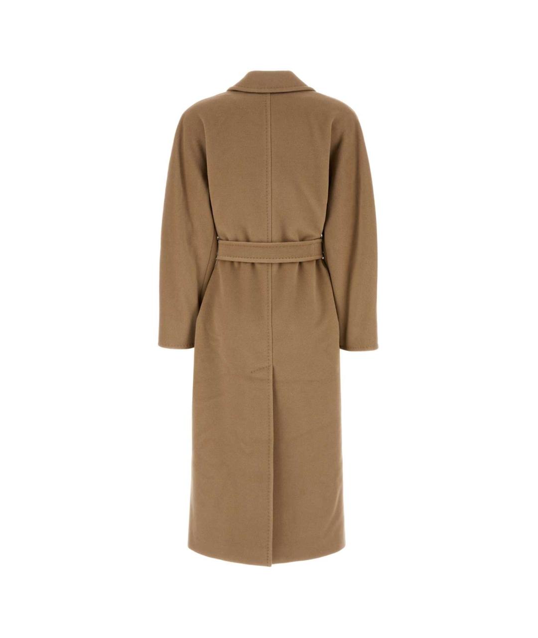 MAX MARA Бежевое шерстяное пальто, фото 2
