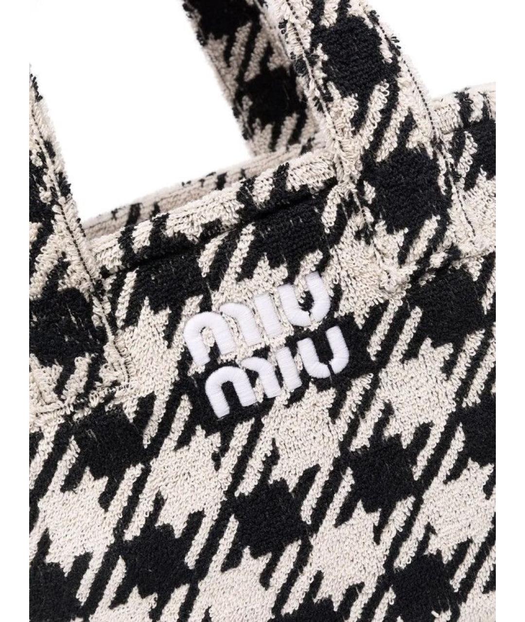 MIU MIU Мульти тканевая сумка тоут, фото 4