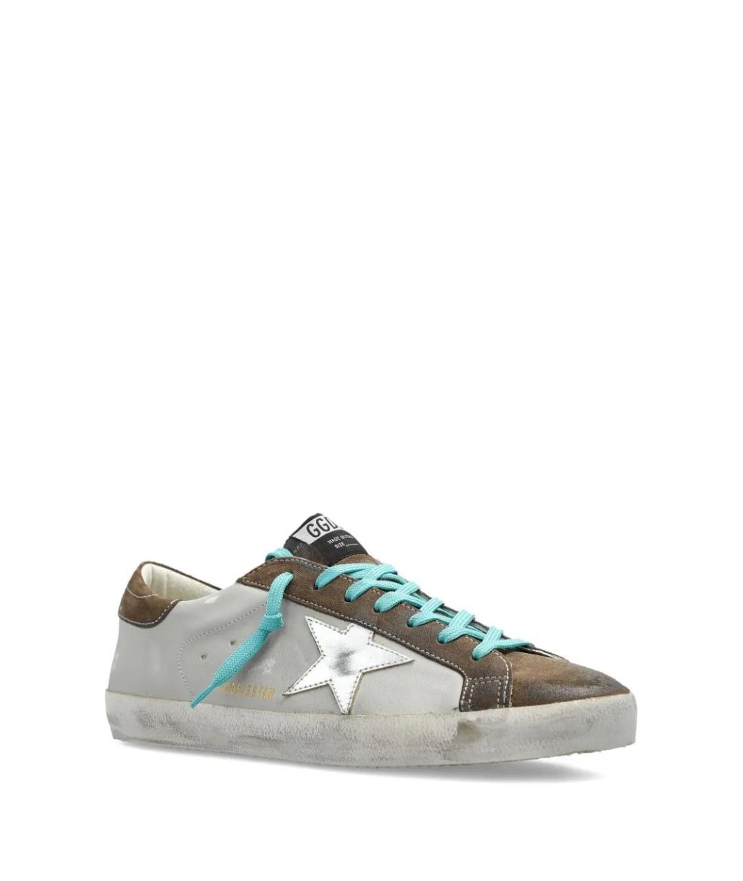 GOLDEN GOOSE DELUXE BRAND Мульти кожаные низкие кроссовки / кеды, фото 2