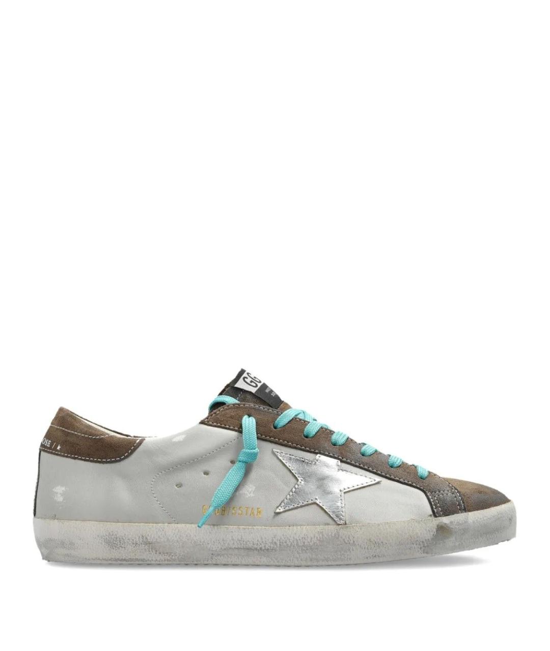 GOLDEN GOOSE DELUXE BRAND Мульти кожаные низкие кроссовки / кеды, фото 1