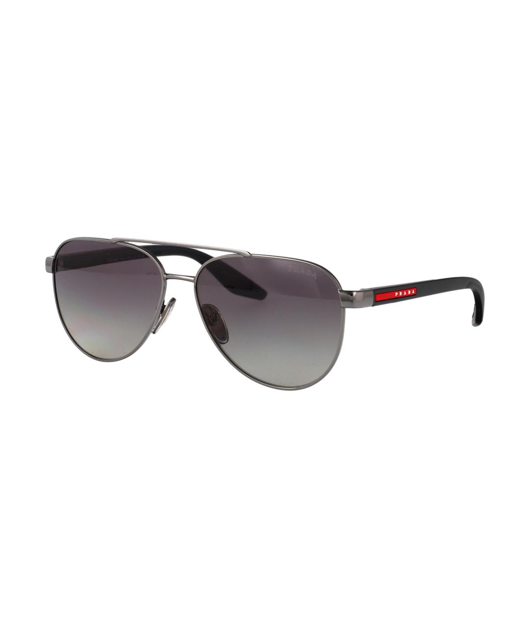 PRADA Мульти металлические солнцезащитные очки, фото 1