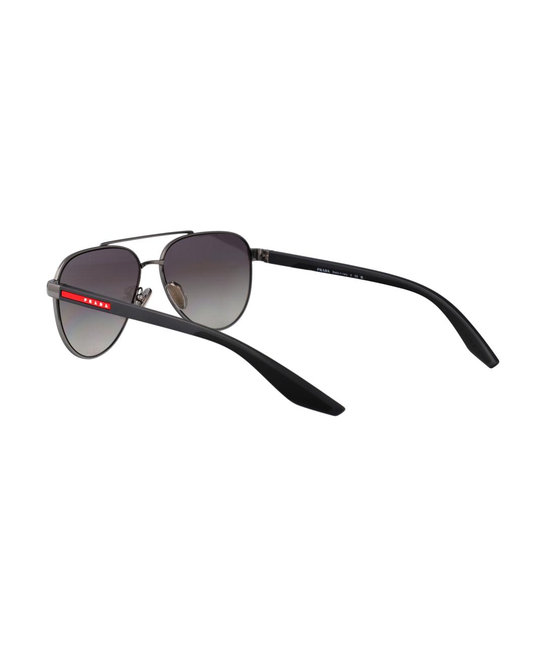 PRADA Мульти металлические солнцезащитные очки, фото 4