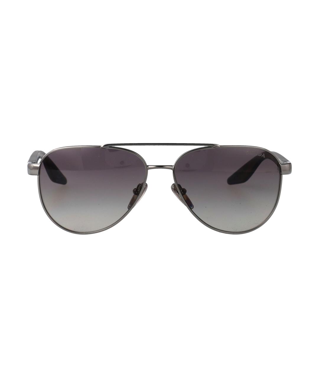 PRADA Мульти металлические солнцезащитные очки, фото 2