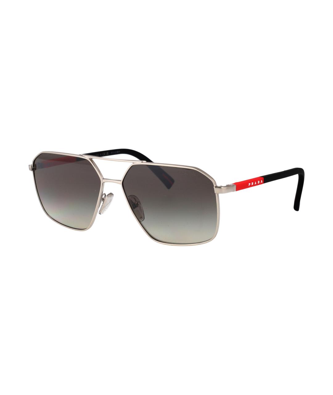 PRADA Мульти металлические солнцезащитные очки, фото 1