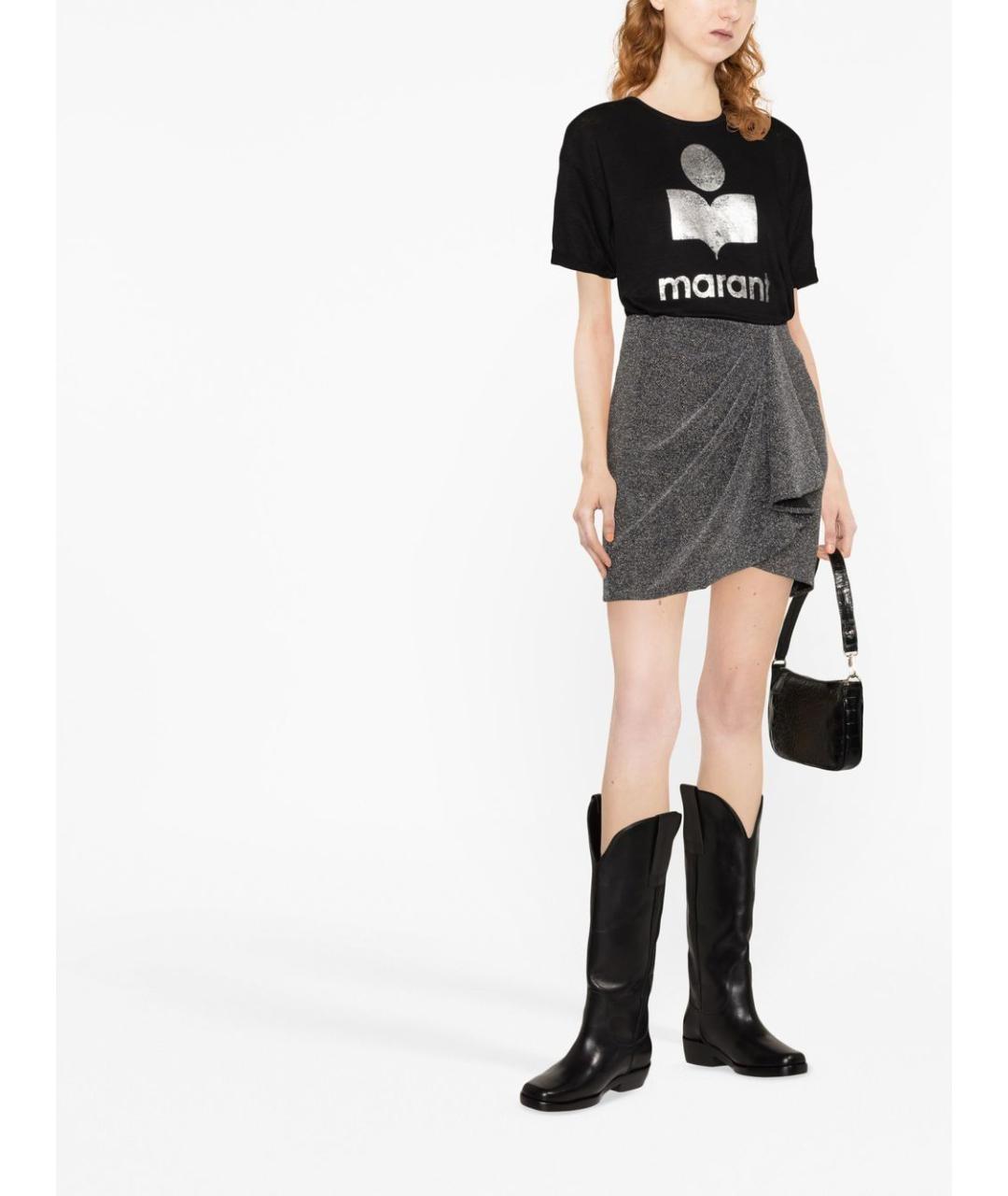 ISABEL MARANT Черная футболка, фото 2