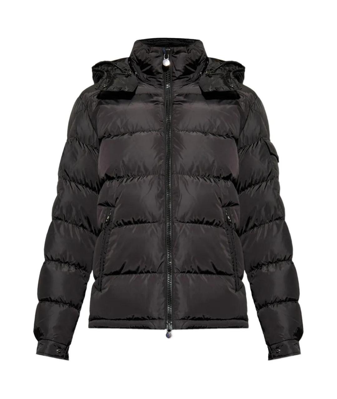 MONCLER Черная полиамидовая куртка, фото 1