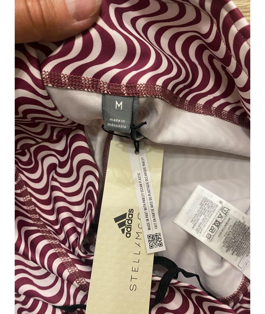 ADIDAS BY STELLA MCCARTNEY Мульти полиэстеровые леггинсы и велосипедки, фото 7