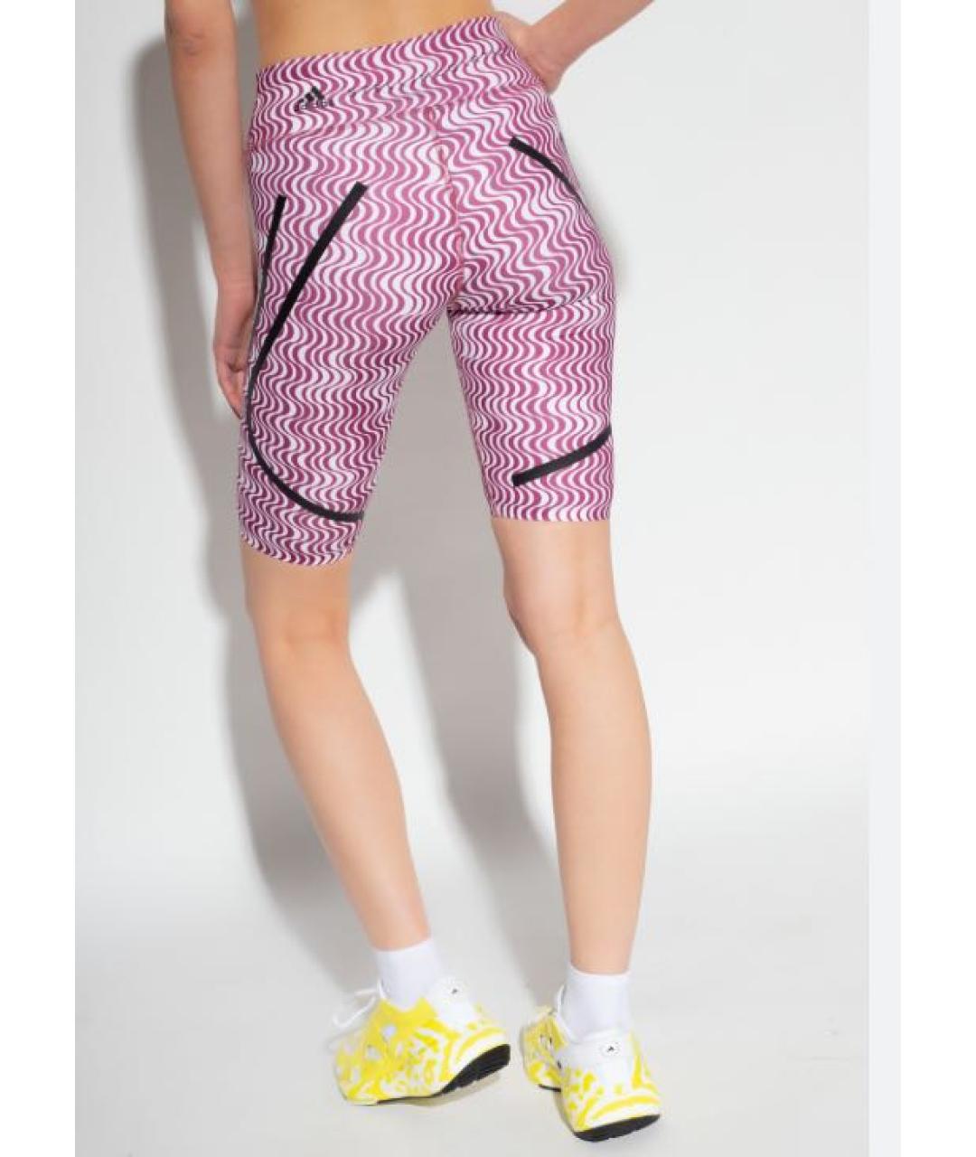 ADIDAS BY STELLA MCCARTNEY Мульти полиэстеровые леггинсы и велосипедки, фото 2