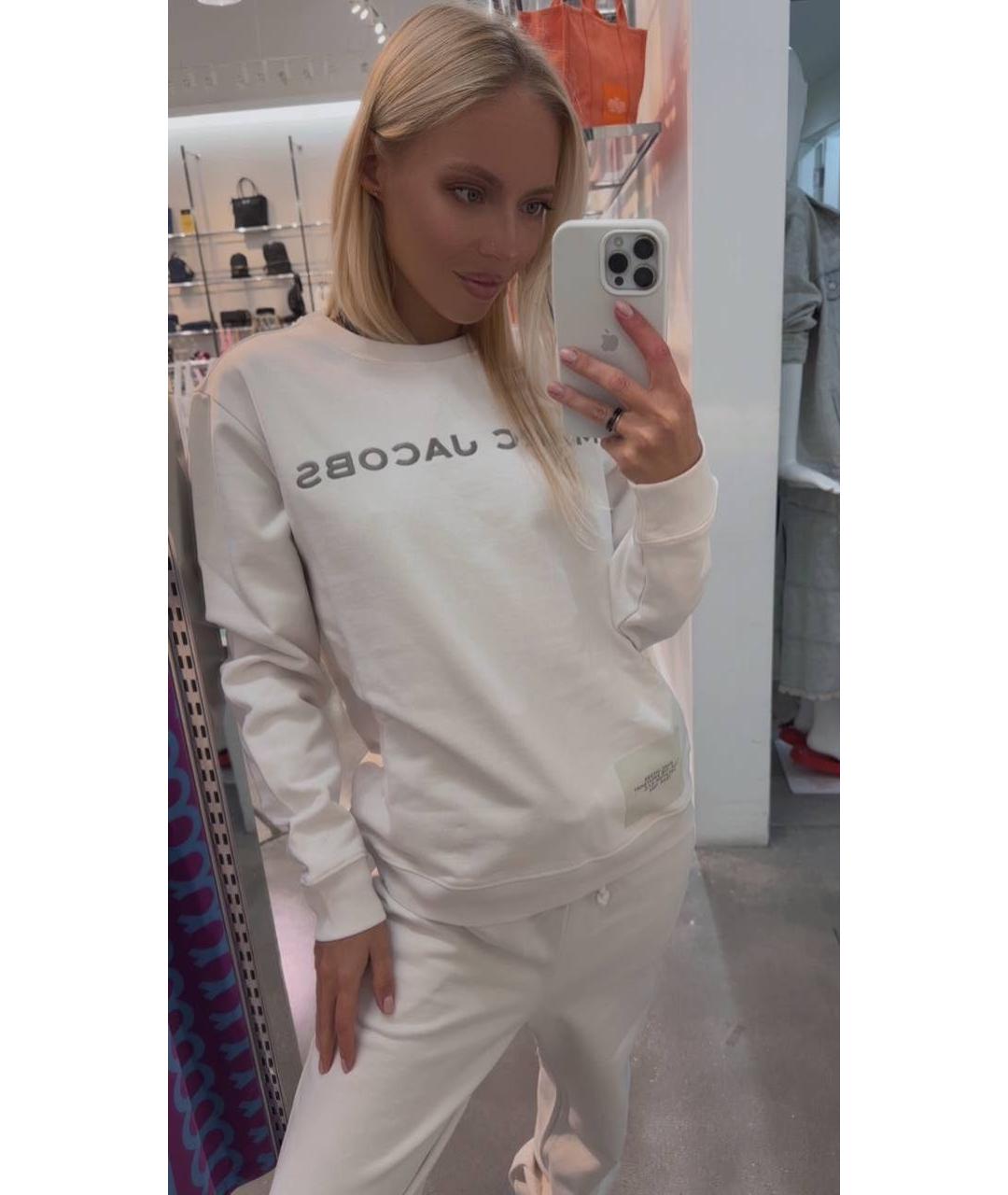 MARC JACOBS Белый хлопковый костюм с брюками, фото 4