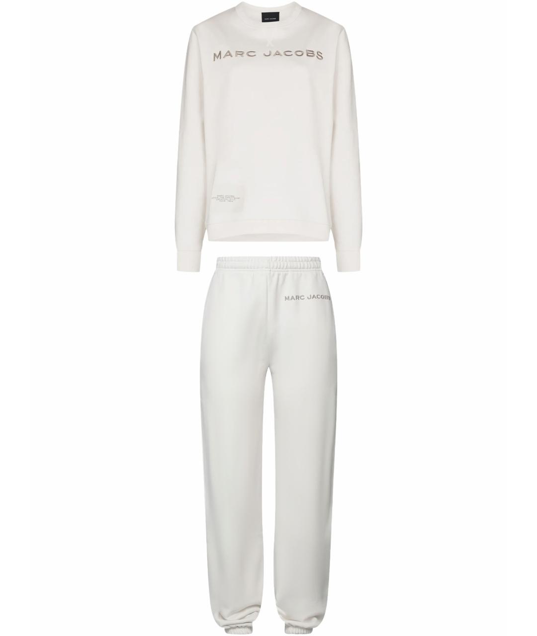 MARC JACOBS Белый хлопковый костюм с брюками, фото 1