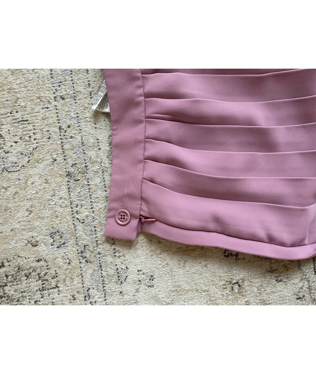 LOVE MOSCHINO Розовая вискозная юбка мини, фото 2