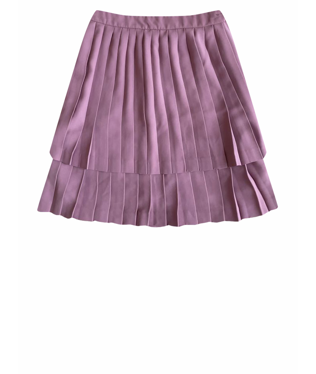 LOVE MOSCHINO Розовая вискозная юбка мини, фото 1