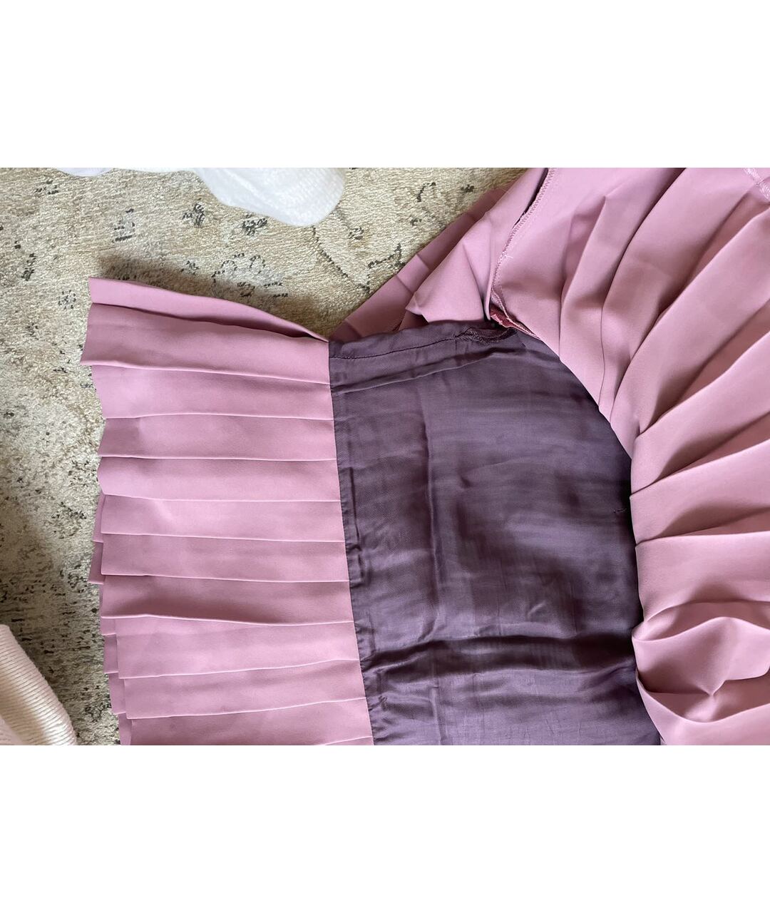 LOVE MOSCHINO Розовая вискозная юбка мини, фото 3