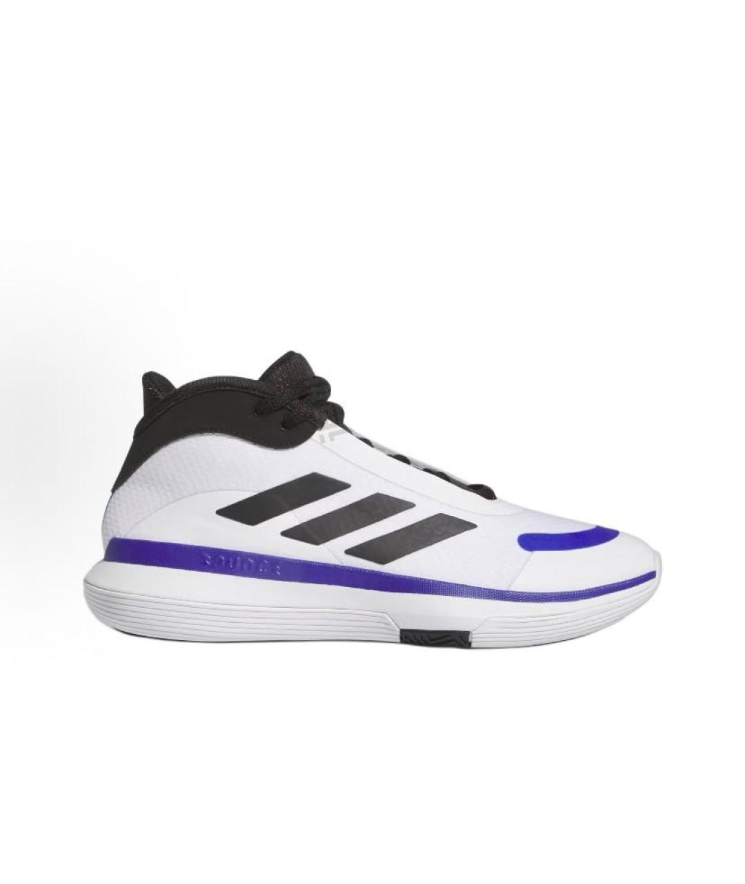ADIDAS Белые текстильные высокие кроссовки / кеды, фото 6