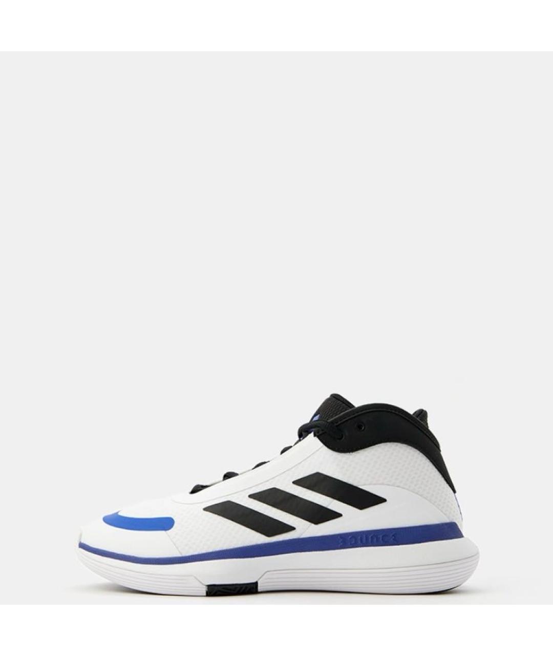 ADIDAS Белые текстильные высокие кроссовки / кеды, фото 2