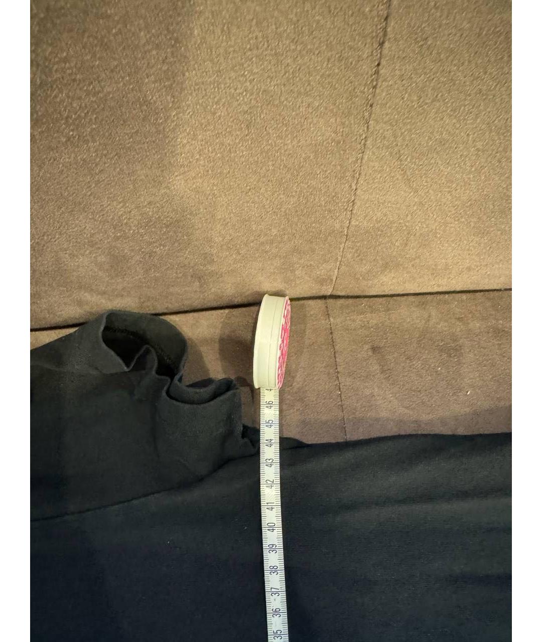 OFF-WHITE Черная хлопковая футболка, фото 8