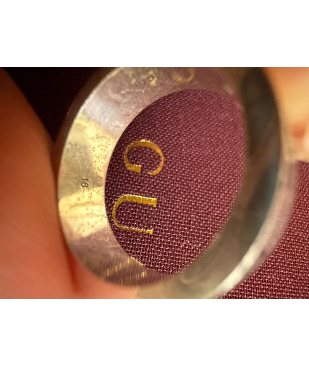 GUCCI Серебряное серебряное кольцо, фото 5