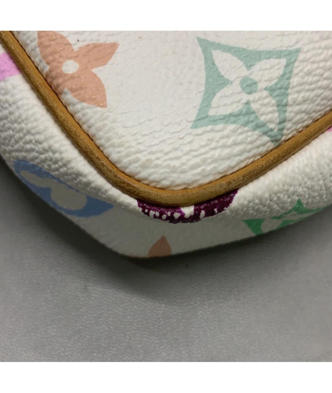 LOUIS VUITTON Белая сумка с короткими ручками, фото 7