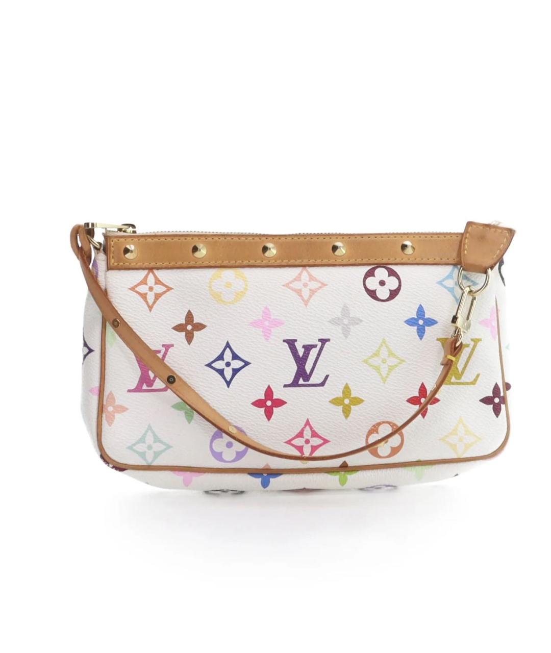 LOUIS VUITTON Белая сумка с короткими ручками, фото 9