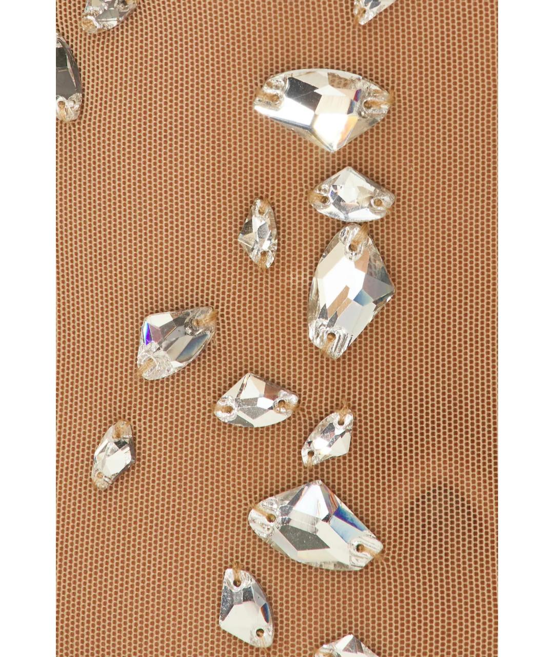 David Yurman Бежевое коктейльное платье, фото 6