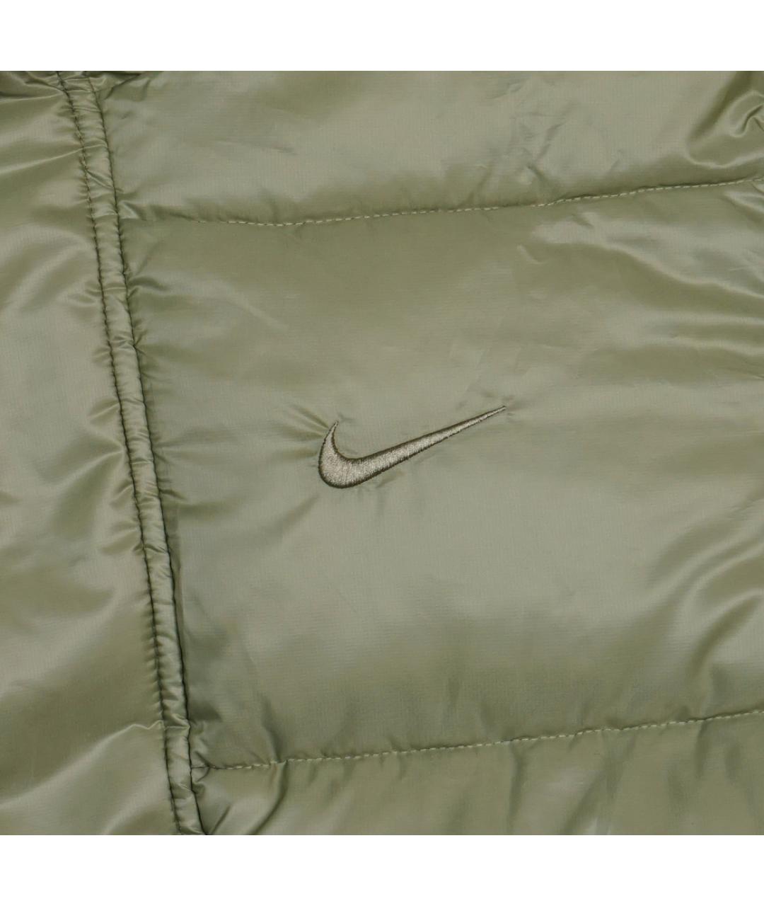 NIKE Хаки полиэстеровая куртка, фото 4
