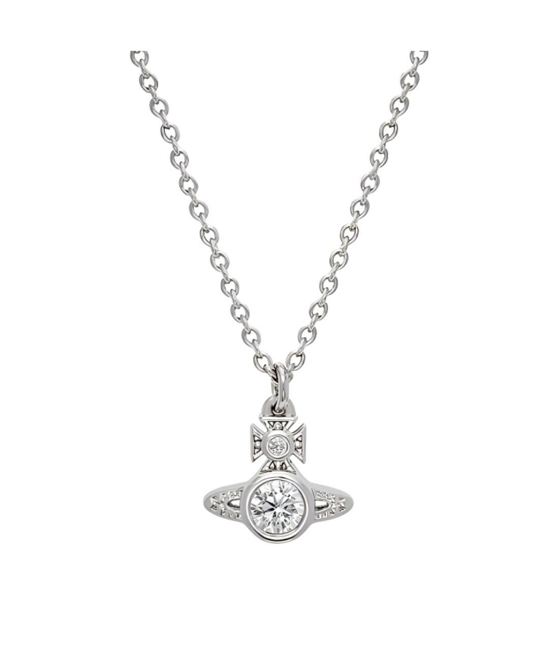 VIVIENNE WESTWOOD Серебряная латунная подвеска, фото 1