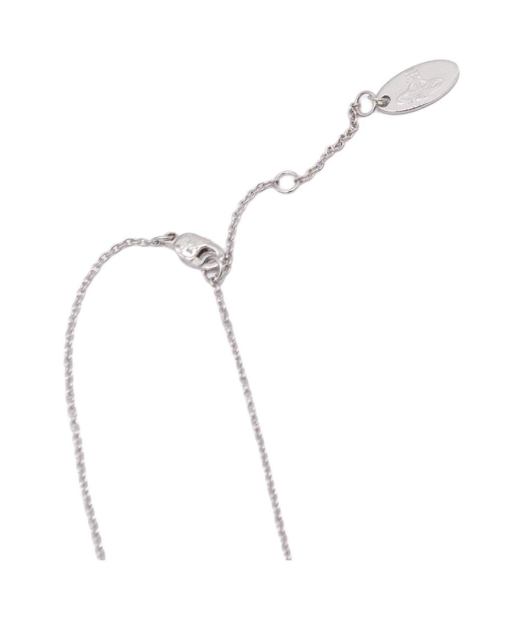 VIVIENNE WESTWOOD Серебряная латунная подвеска, фото 4