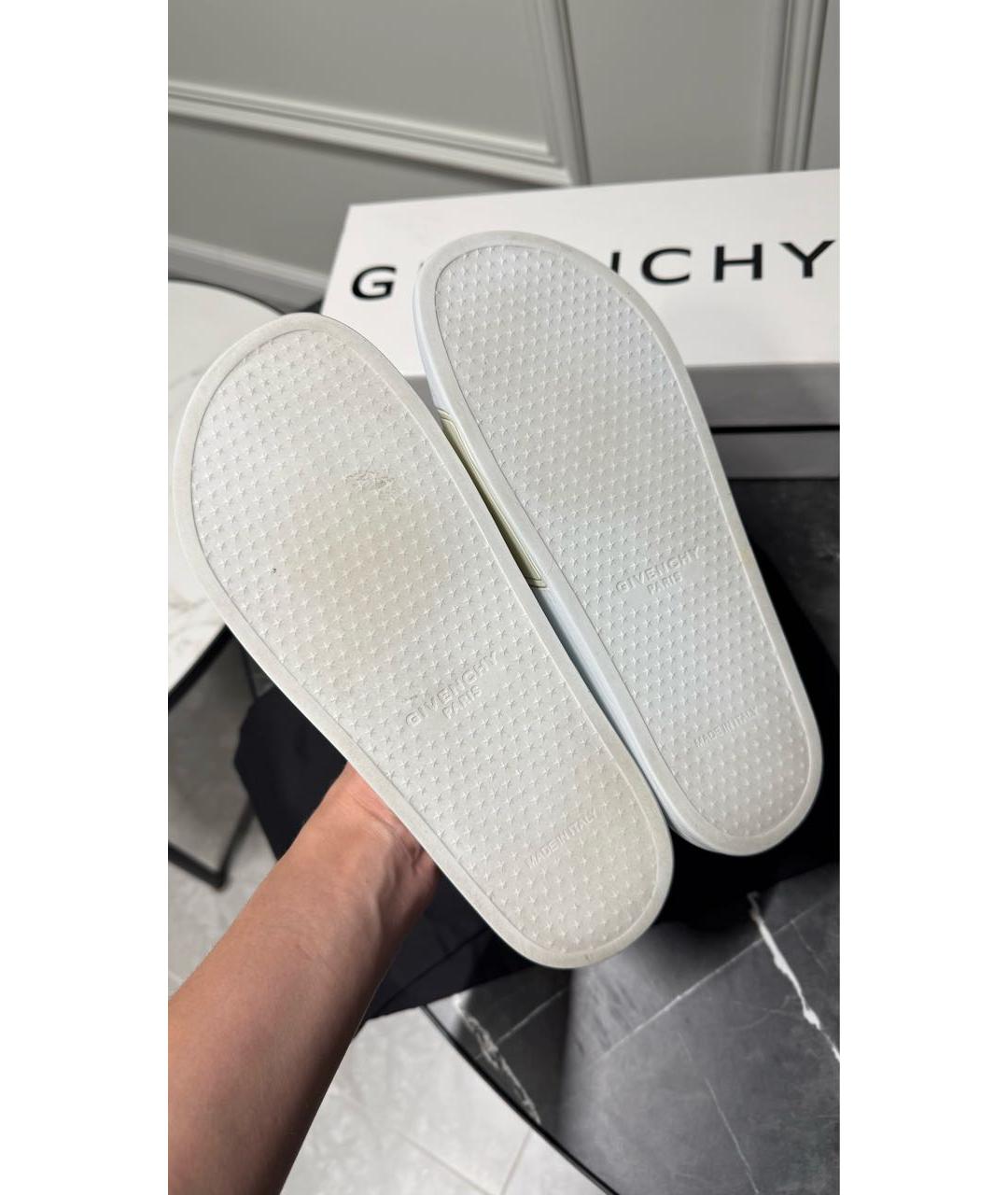 GIVENCHY Белые шлепанцы, фото 5