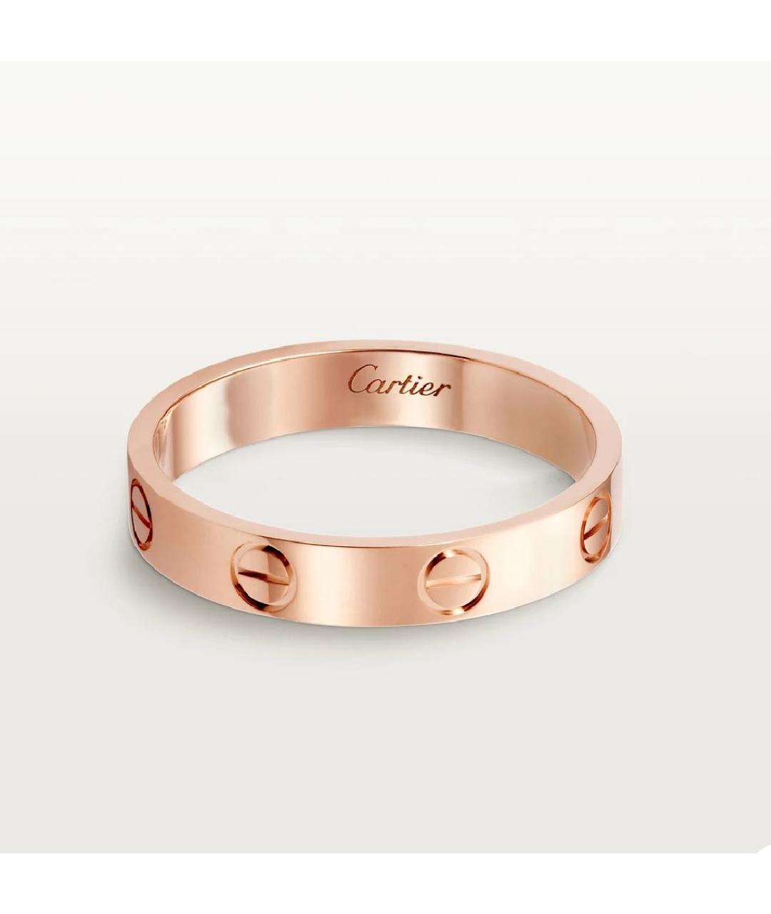 CARTIER Золотое кольцо из розового золота, фото 5