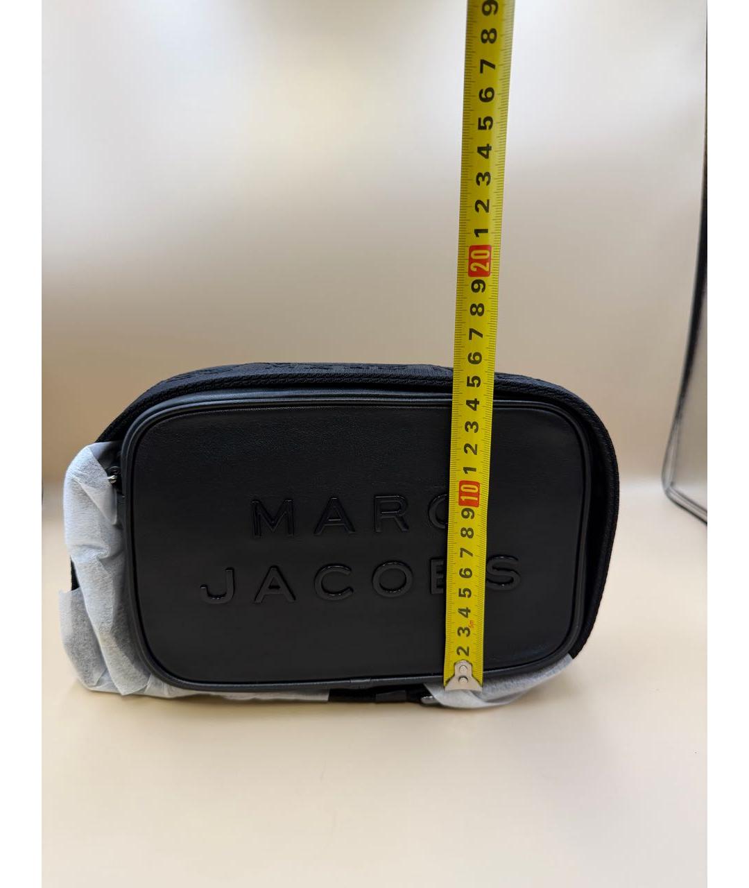 MARC JACOBS Черная кожаная сумка через плечо, фото 3