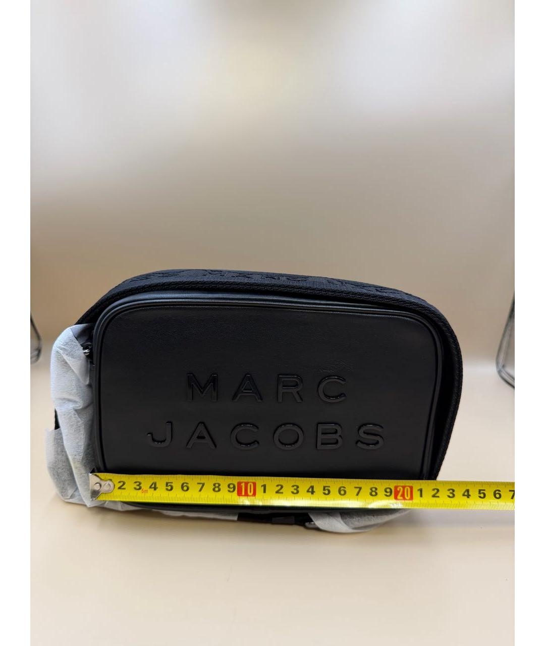 MARC JACOBS Черная кожаная сумка через плечо, фото 2