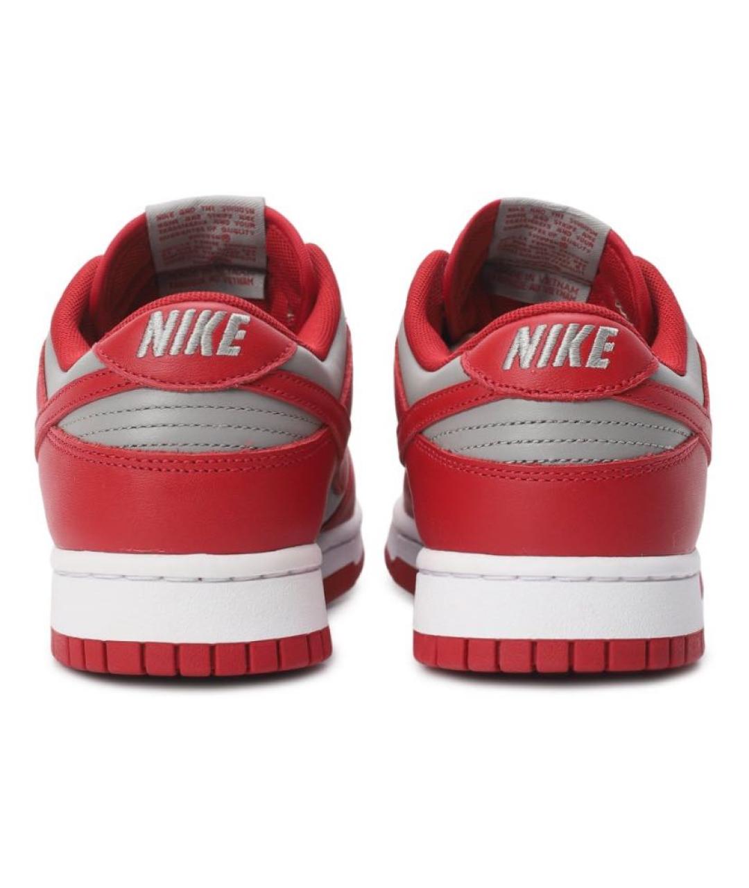 NIKE Красные кожаные кроссовки, фото 5