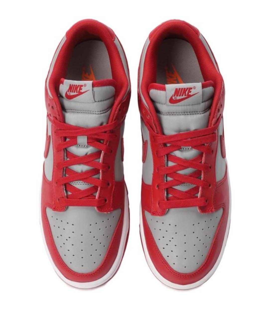 NIKE Красные кожаные кроссовки, фото 3