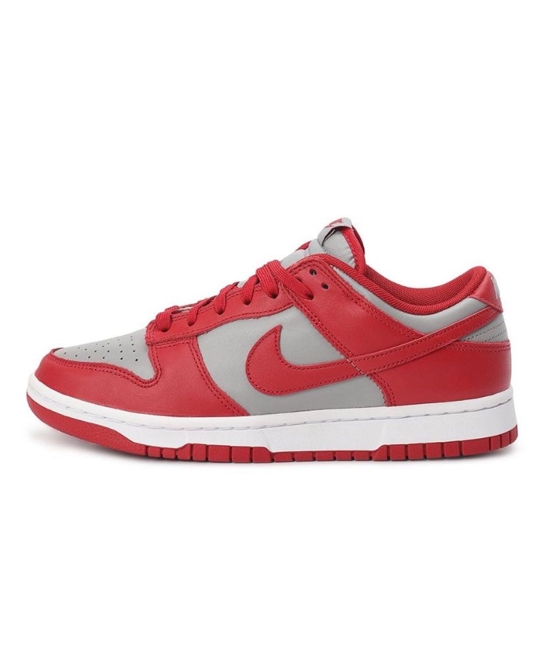 NIKE Красные кожаные кроссовки, фото 2
