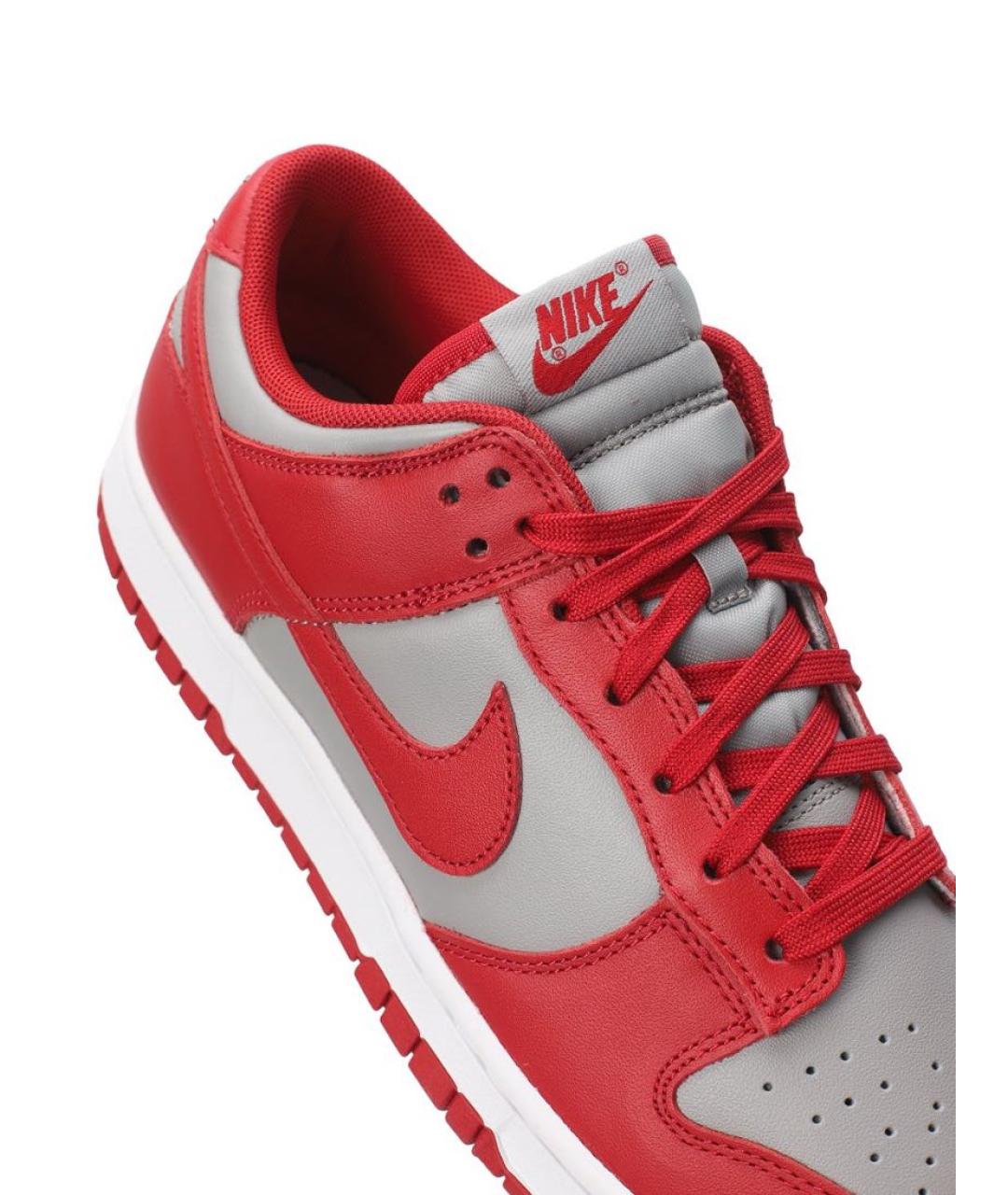 NIKE Красные кожаные кроссовки, фото 6