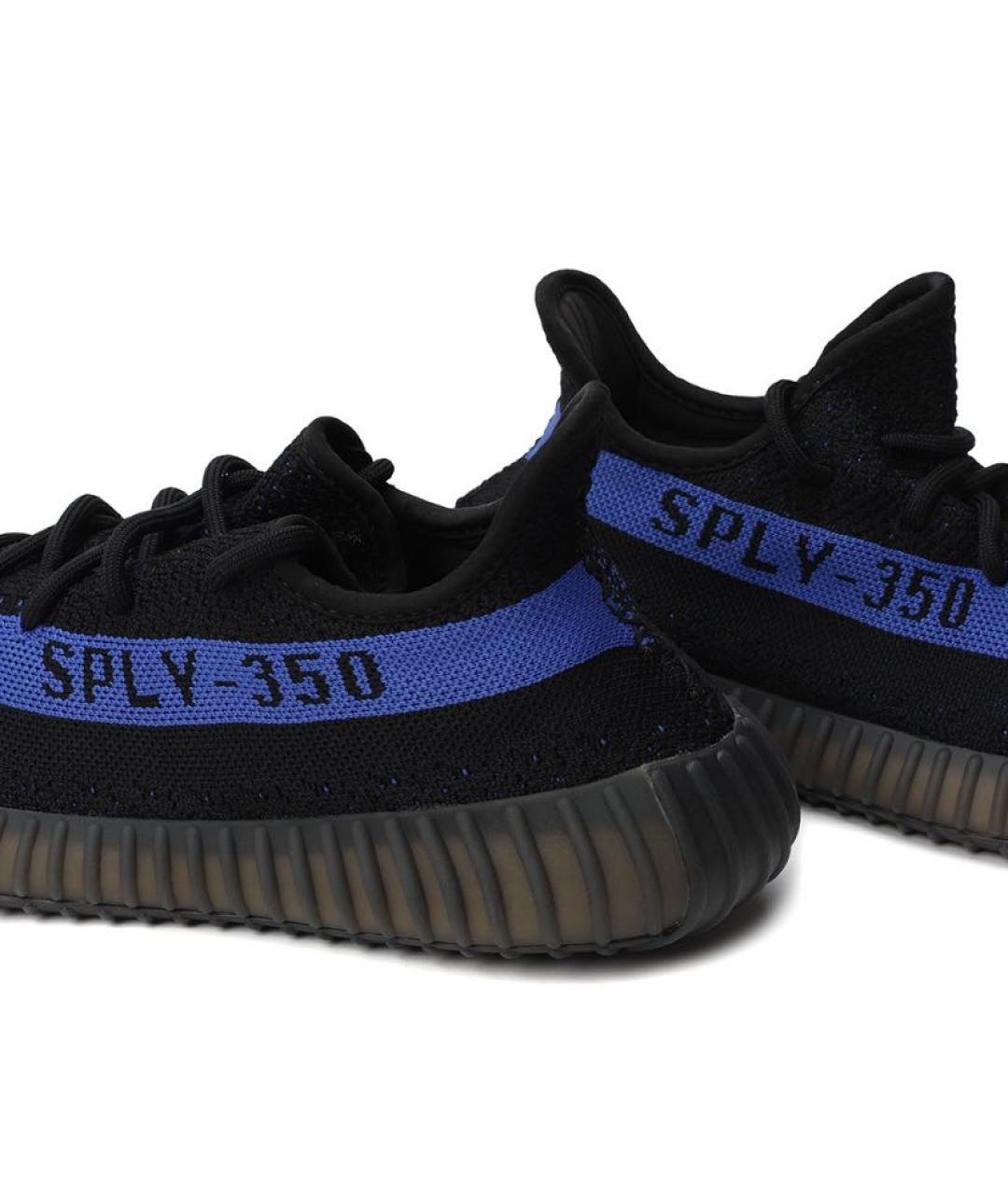 ADIDAS YEEZY Черные неопреновые кроссовки, фото 6