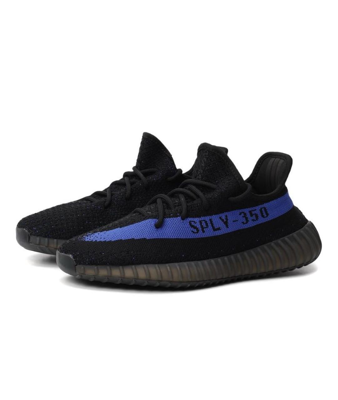 ADIDAS YEEZY Черные неопреновые кроссовки, фото 3