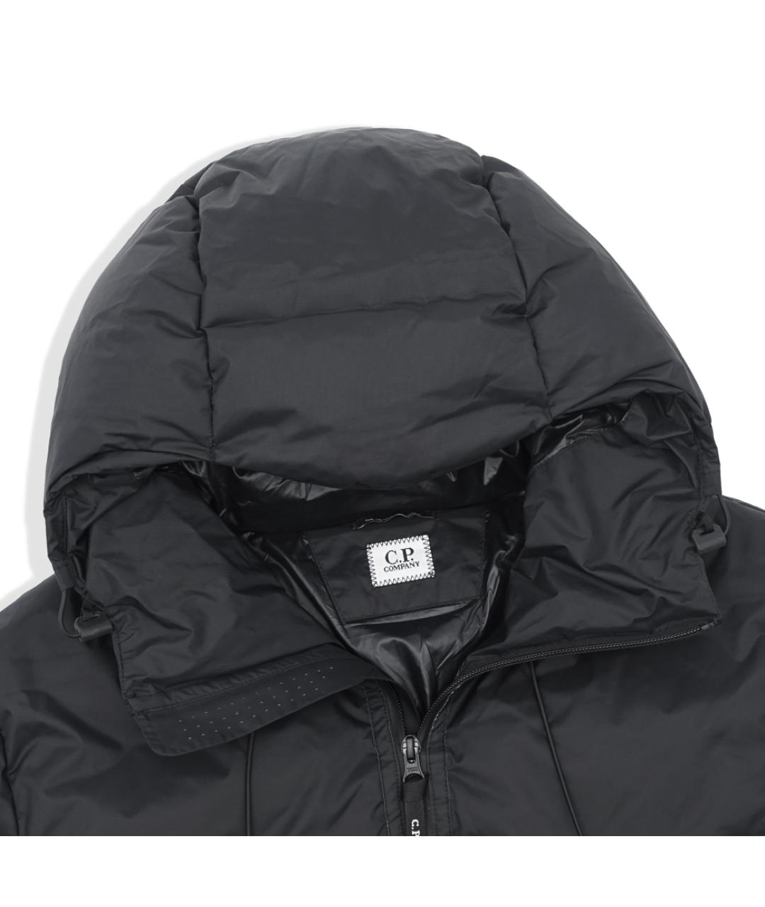 CP COMPANY Черный полиамидовый пуховик, фото 2