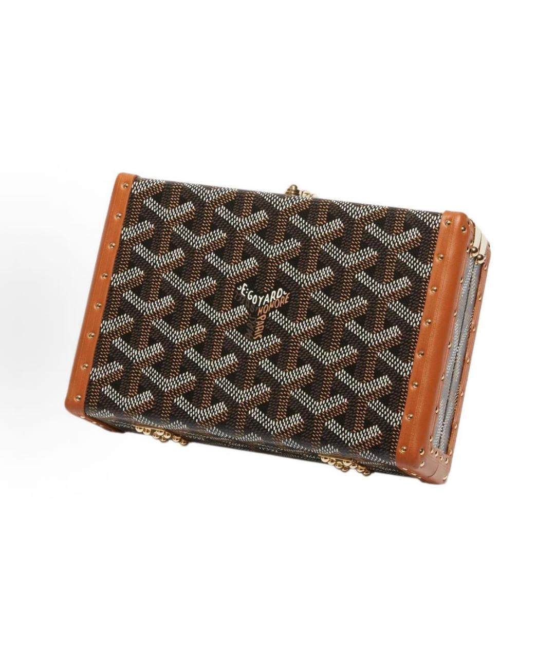 GOYARD Коричневая сумка через плечо, фото 3