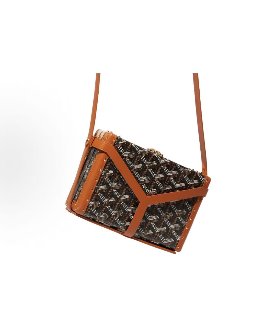 GOYARD Коричневая сумка через плечо, фото 2
