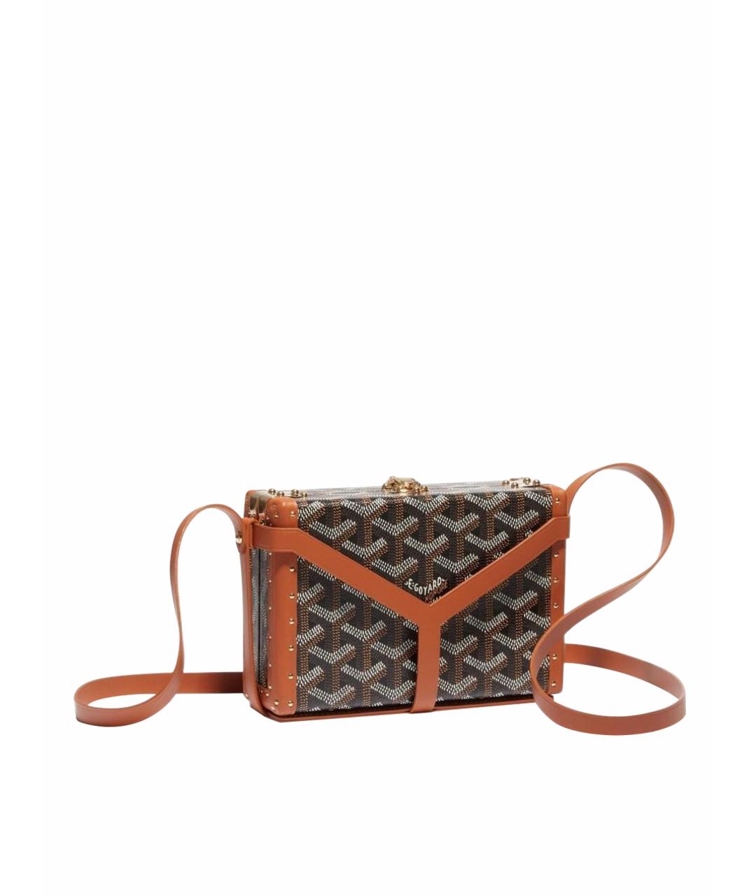GOYARD Коричневая сумка через плечо, фото 1