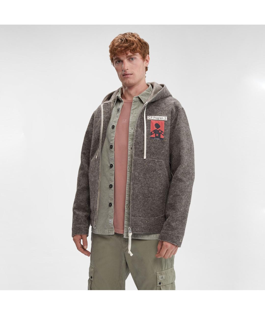 CP COMPANY Коричневая куртка, фото 8
