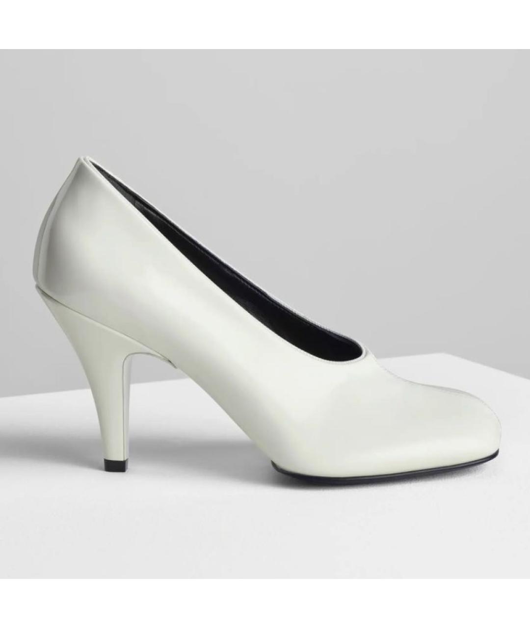 PHOEBE PHILO Белые туфли из лакированной кожи, фото 7