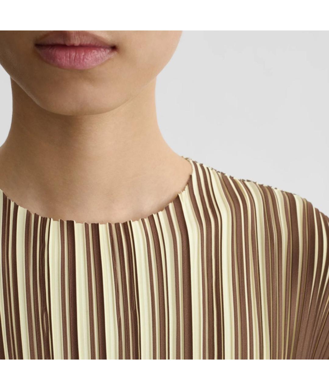 PHOEBE PHILO Хаки полиэстеровое платье, фото 6