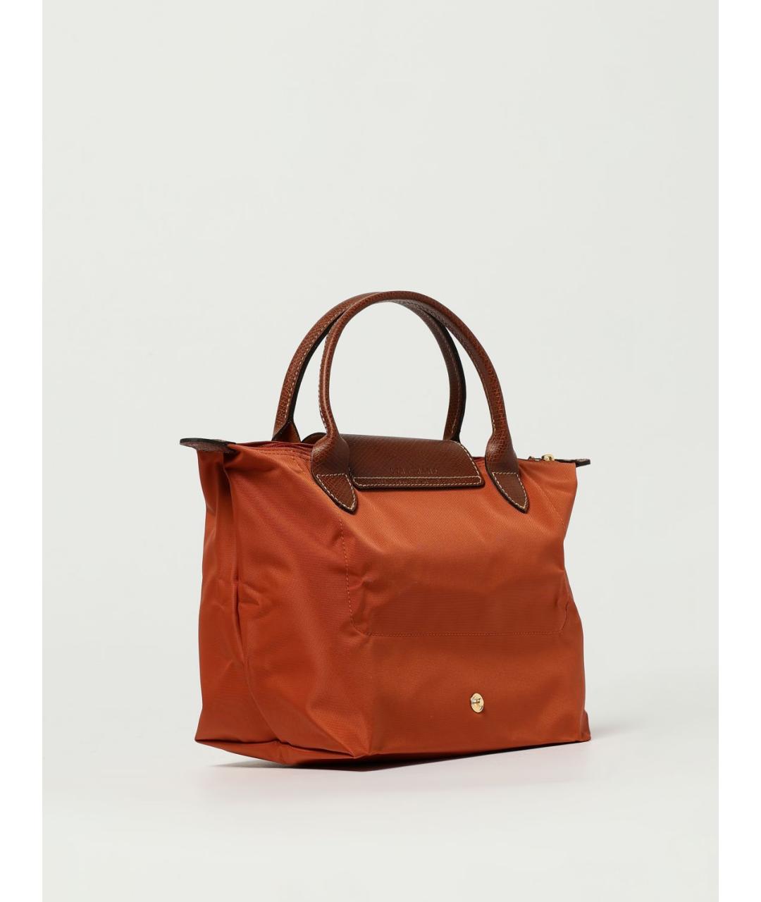LONGCHAMP Оранжевая сумка тоут, фото 2
