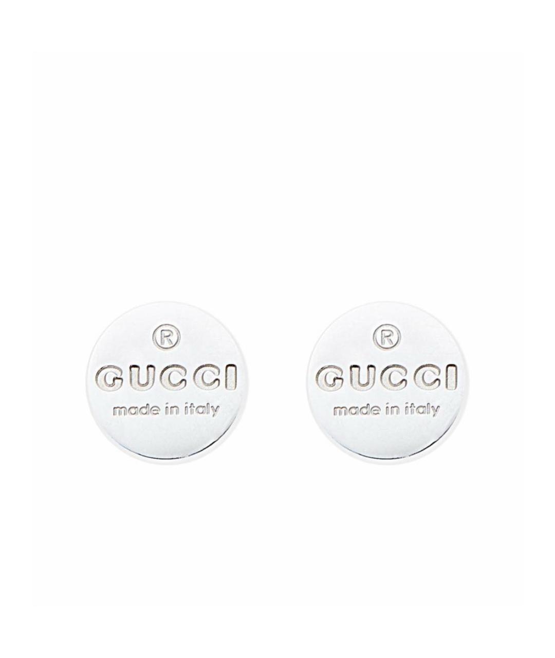 GUCCI Серебряные серебряные серьги, фото 1
